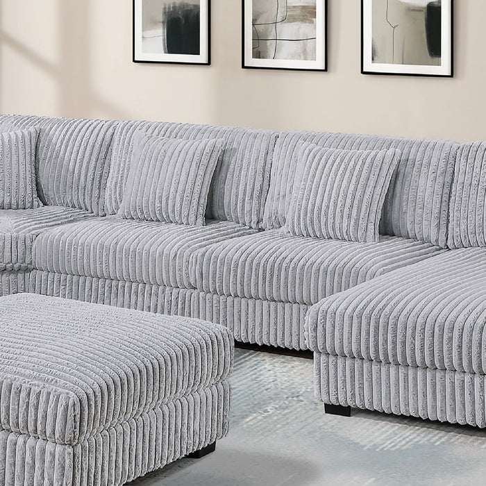 Armless Chair With Pillow, Living Room Furniture