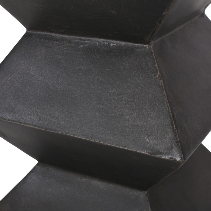 Outdoor Lightweight, Concrete Side Table - Copper