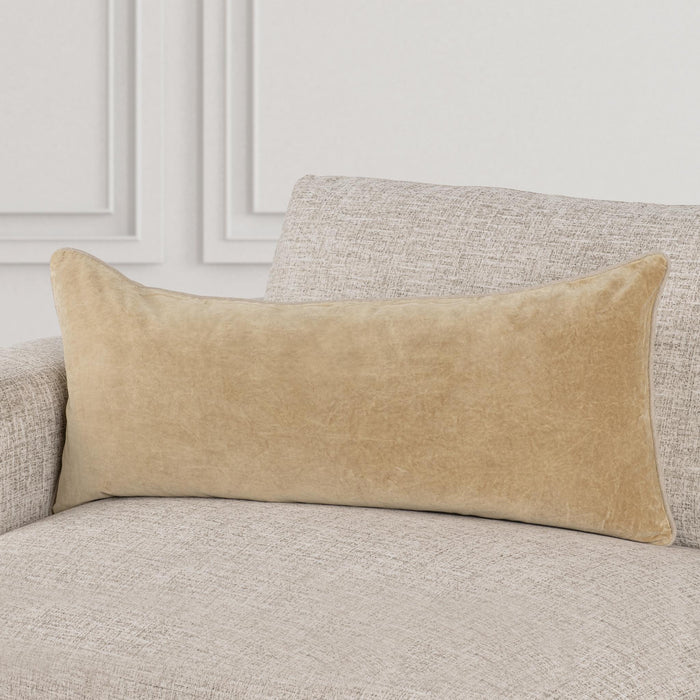 Heirloom Velvet - SLD Pillow - Wheat