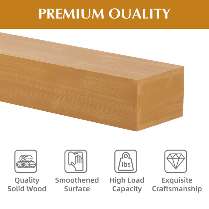 Fireplace Mantel Floating Shelf For Home Decor