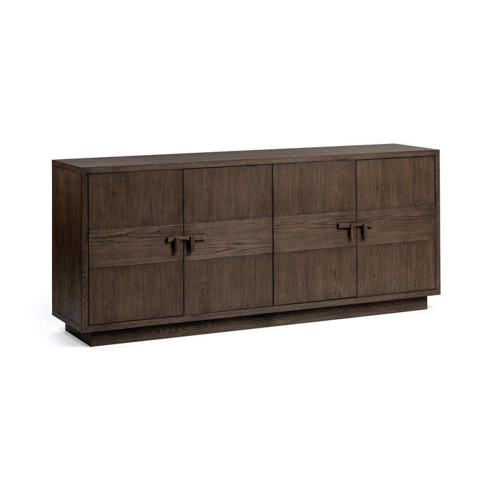 Oakridge - 4 Door Cabinet - Havana Brown