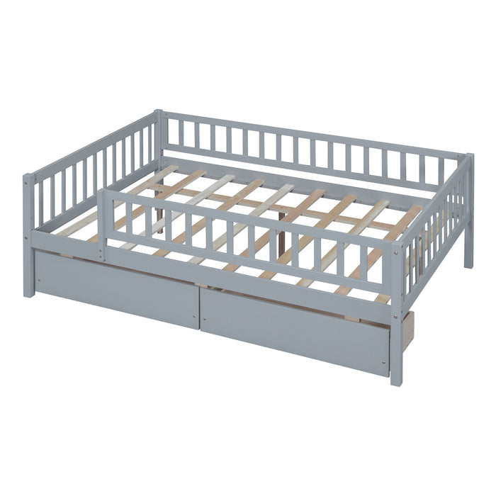 Multifunctional Wooden Daybed Bed
