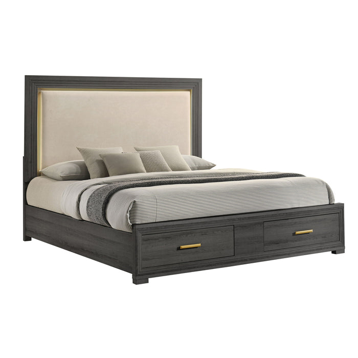 Colorado - Bedroom Set With Upholstered LED Headboard