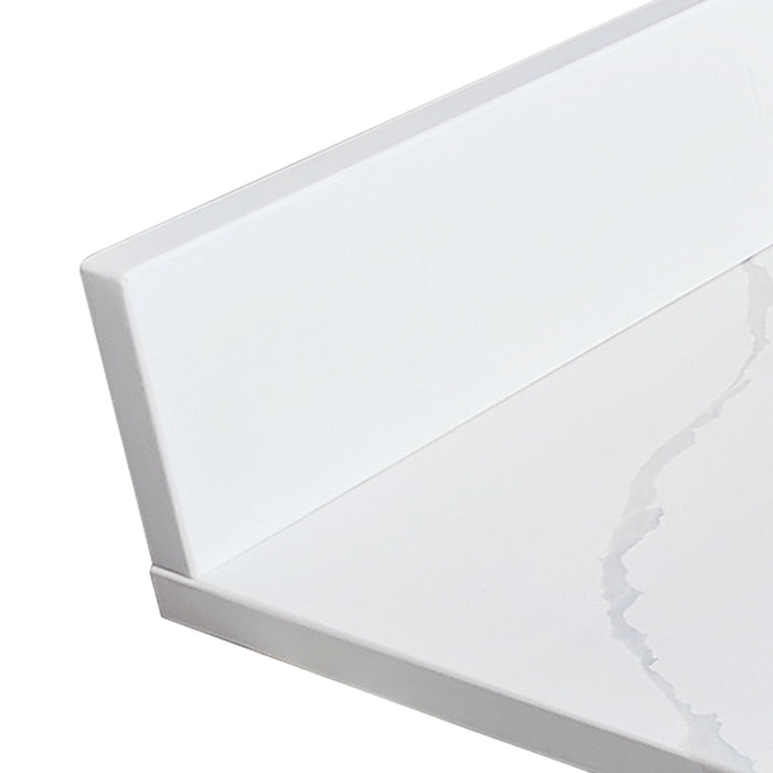 Bathroom Vanity Top With Undermount Sink, 3 Pre Drilled Holes