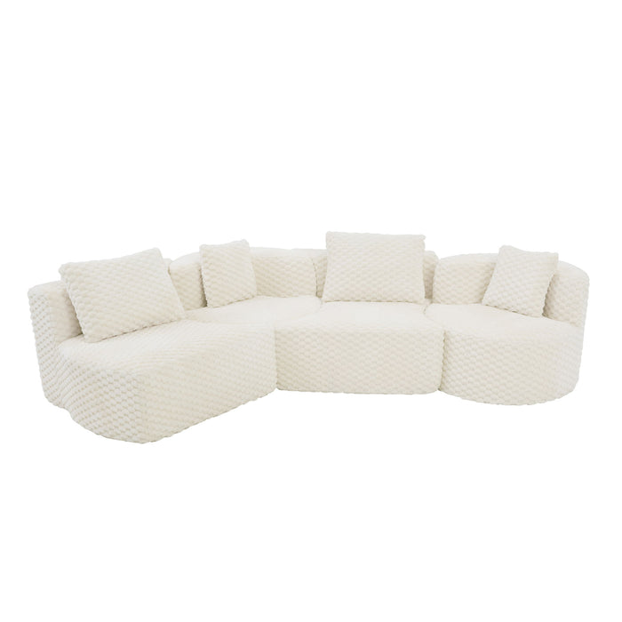 Modular Sectional Sofa With Free Combination Design