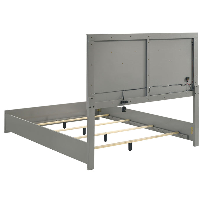 Pierce - Bedroom Set With LED Lighting