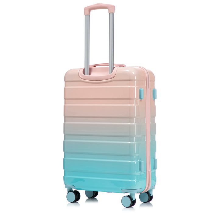 Luggage Set 20" /24" /28" With Combination Lock And Silent Wheels