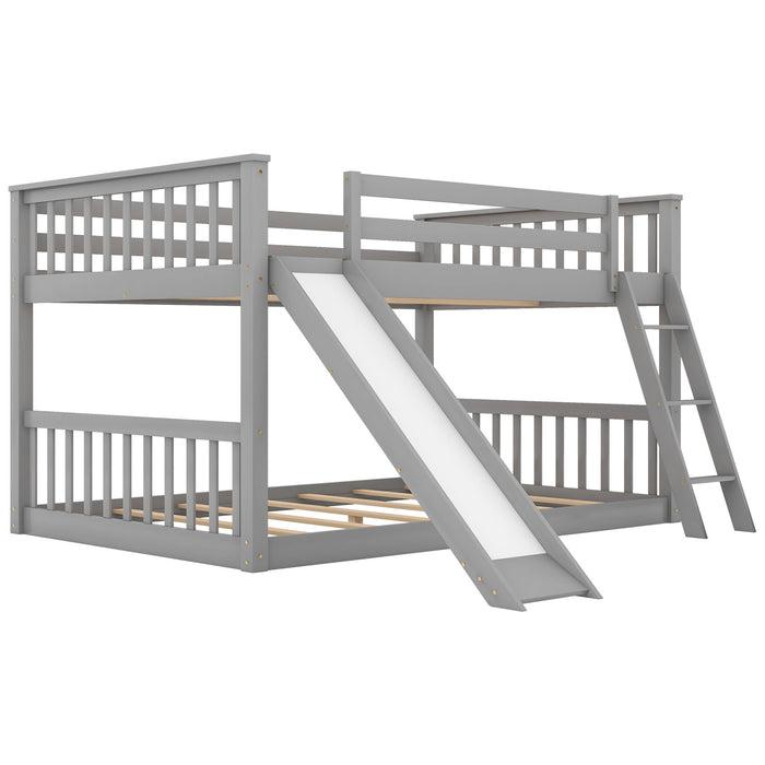 Bunk Bed & Convertible Slide And Ladder