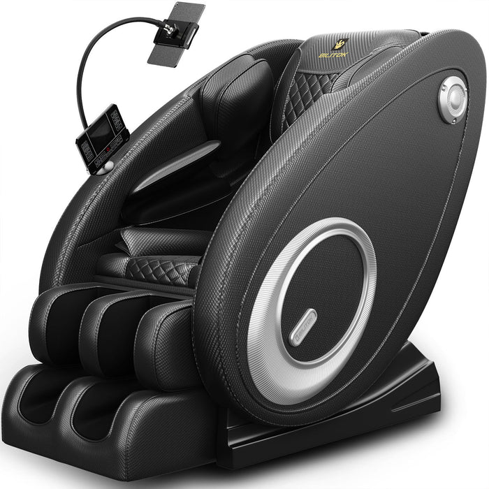 Massage Chair Recliner, Zero Gravity With Full Body Air Pressure - Black