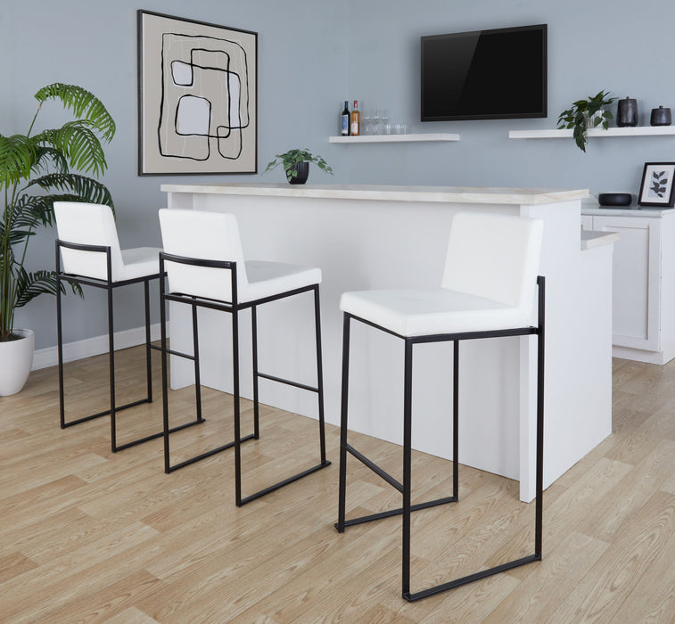 Fuji - Contemporary High Back Barstool Elegant Design