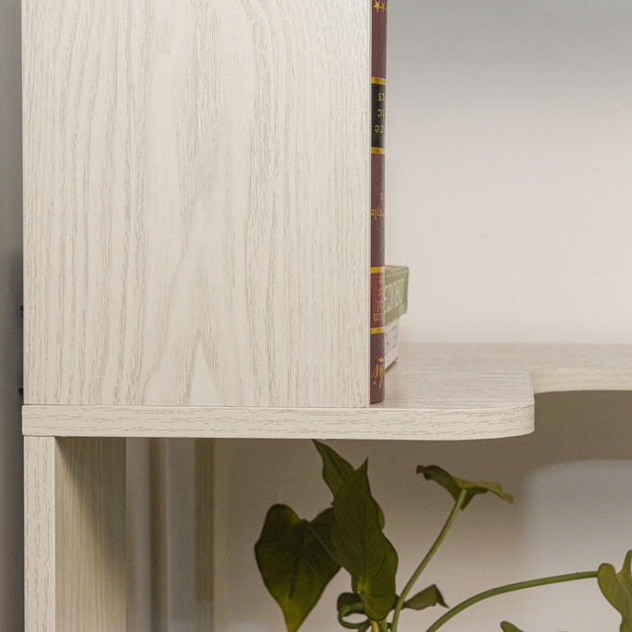 L-Shaped Design Corner Bookshelf