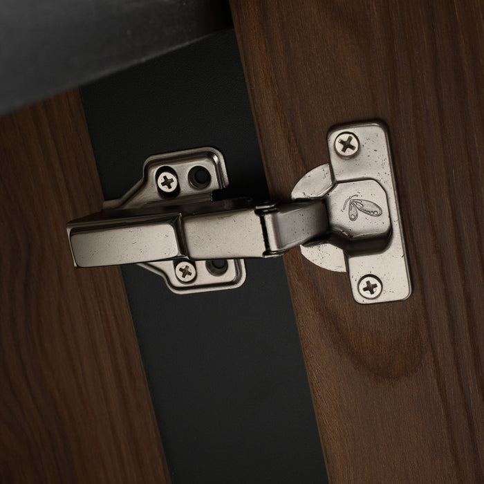 Modern Bathroom Vanity Storage Cabinet With Soft Closing Doors And Engineered Wood Construction