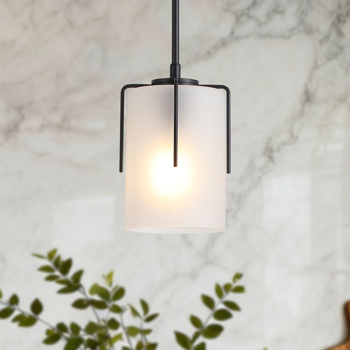 Adjustable Cylindrical Pendant Light