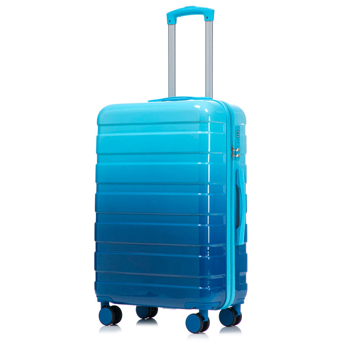 Luggage Set 20" /24" /28" With Combination Lock And Silent Wheels