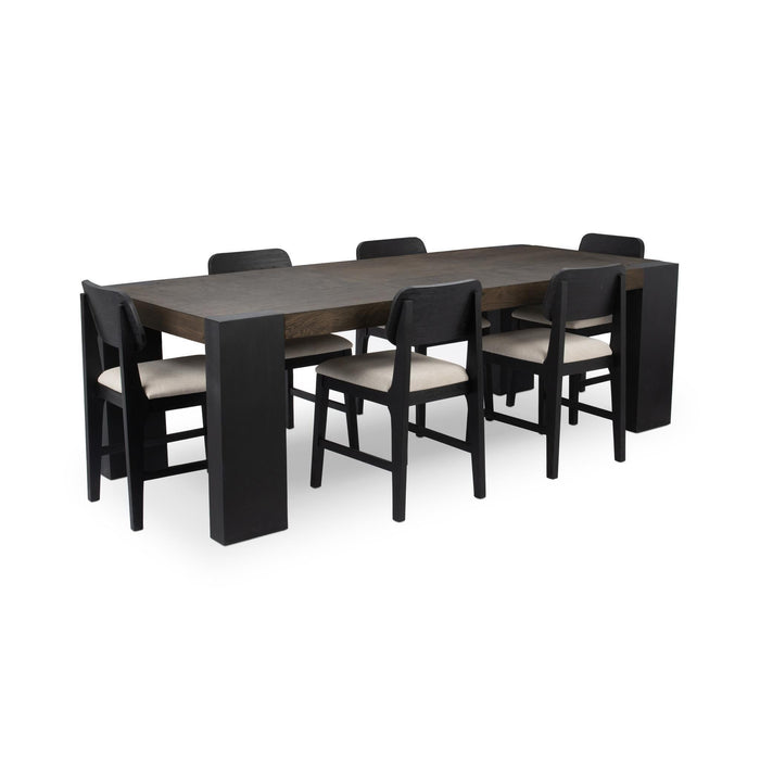 Deaven - Dining Table - Brown