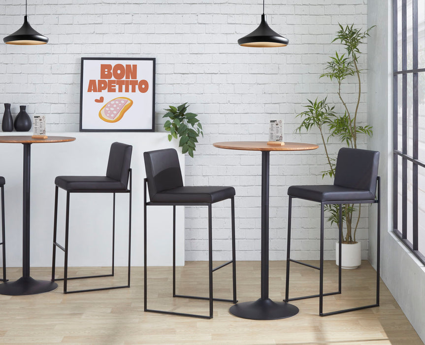 Fuji - Contemporary High Back Barstool Elegant Design