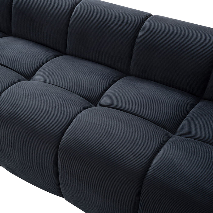 Extra Large Compression Sofa, Cloud Puff Couch For Living Room