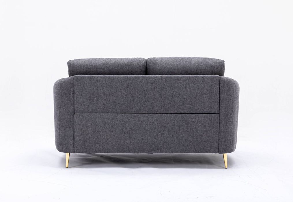 Yuina - 3 Pieces Living Room Set - Gray