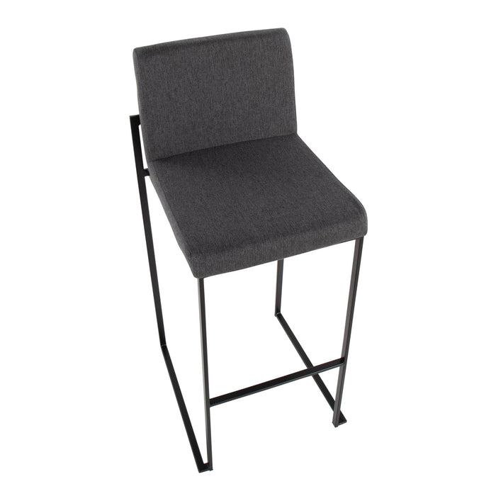 Fuji - Contemporary High Back Barstool Elegant Design