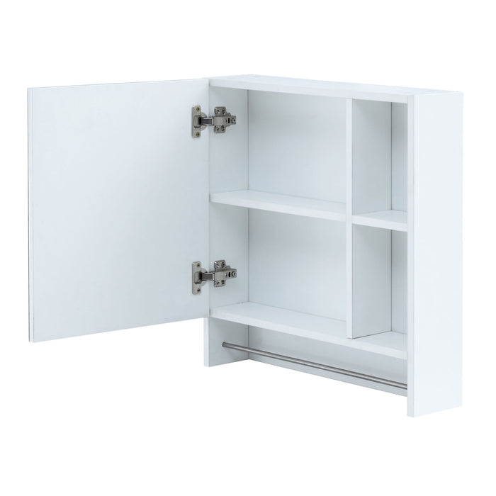 Wall Mounted Bathroom Storage Medicine Cabinet Cabinet With Mirror Door