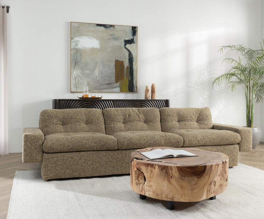 Lucca - Upholstered Sofa - Yellow Honey