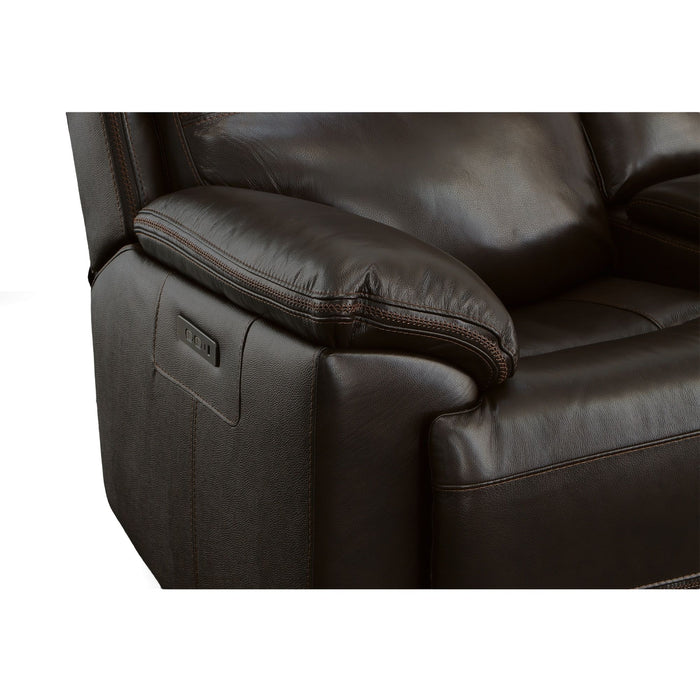 Jackson - Power Reclining Loveseat With Console & Power Headrests