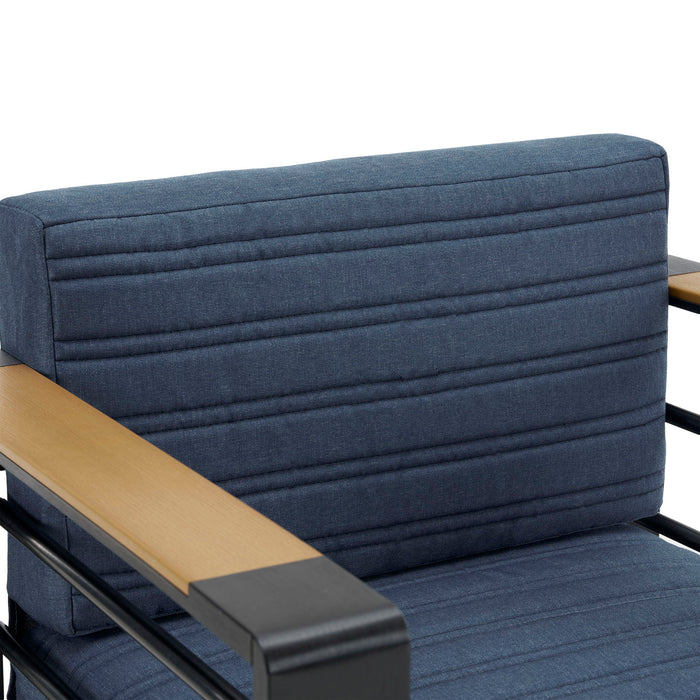 Giovanna - Club Chair Set With Aluminum Frame