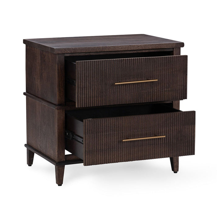 Westlake - 2-Drawer Nightstand - Kona Brown