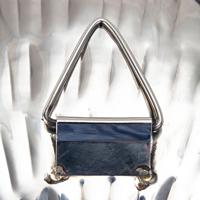 Textured Oversized Disc, Wall Decor For Living Room (Set of 3) - Silver