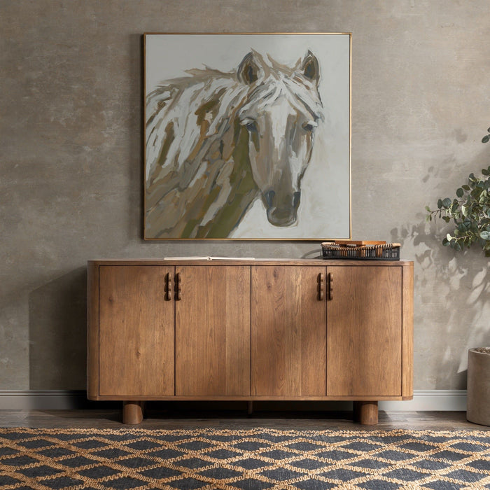 Tacoma - 4 Door Sideboard - Tawny Brown