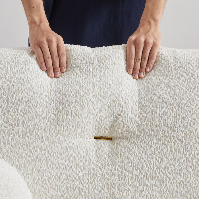 2 Seater Cushion Comfortable Sofas With 2 Cushions And 2 Ball Pillows