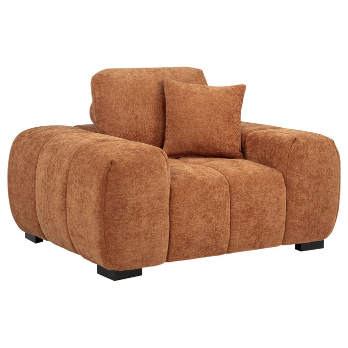 Plather - Track Arm Accent Chair