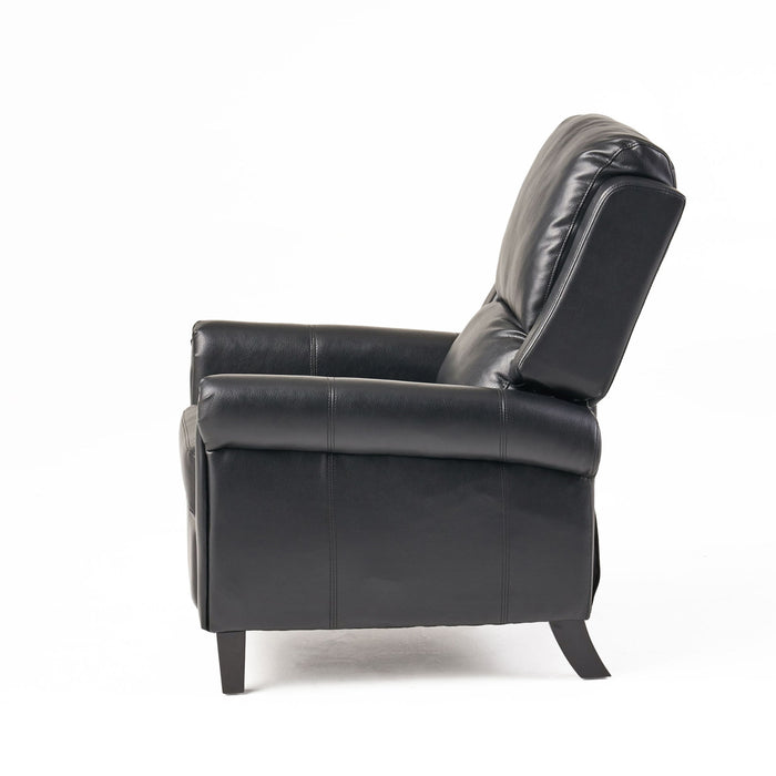 Contemporary Push Back Recliner Chair