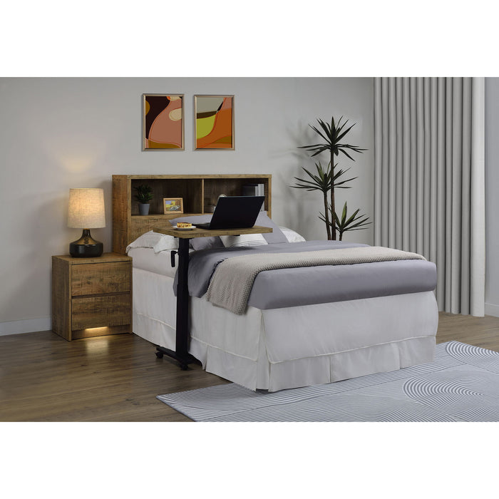 Geary - Bookcase Headboard With Open Cubbies