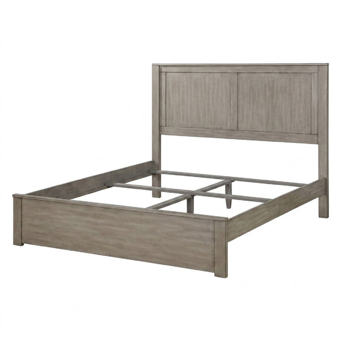 Bed With 2 Panel Headboard