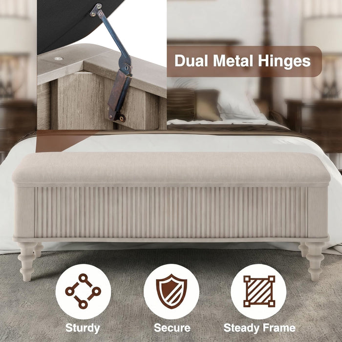 Multi Functional Storage Ottoman Bench