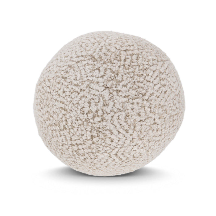 Maris - Round Pillow - Ivory / Natural