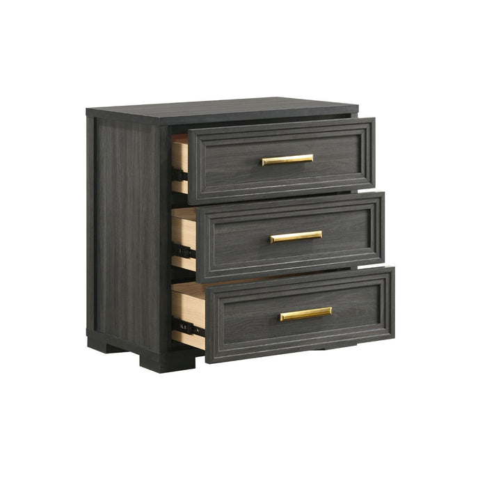 Colorado - Nightstand - Charcoal