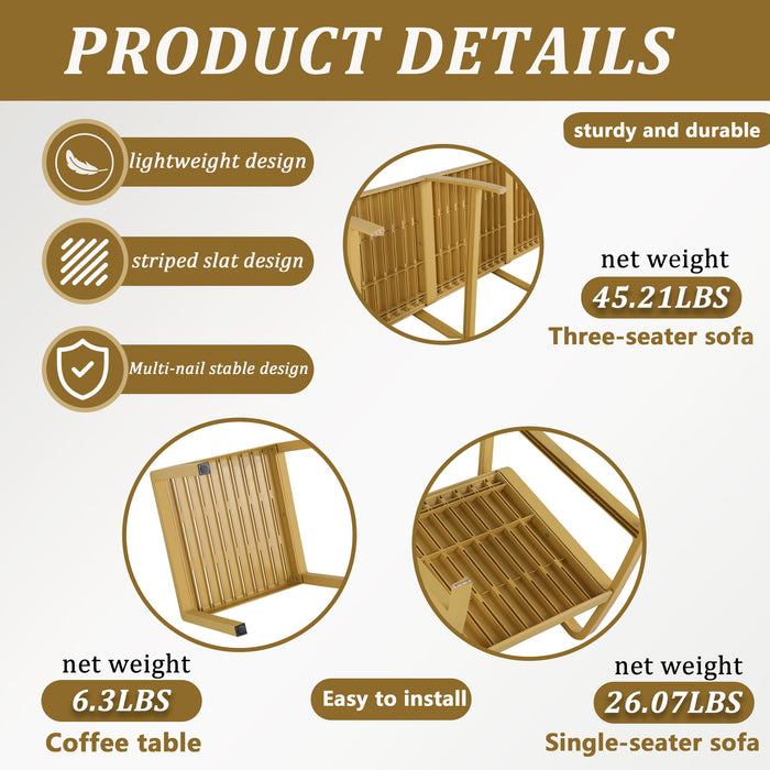 Furniture Set, Waterproof And Durable