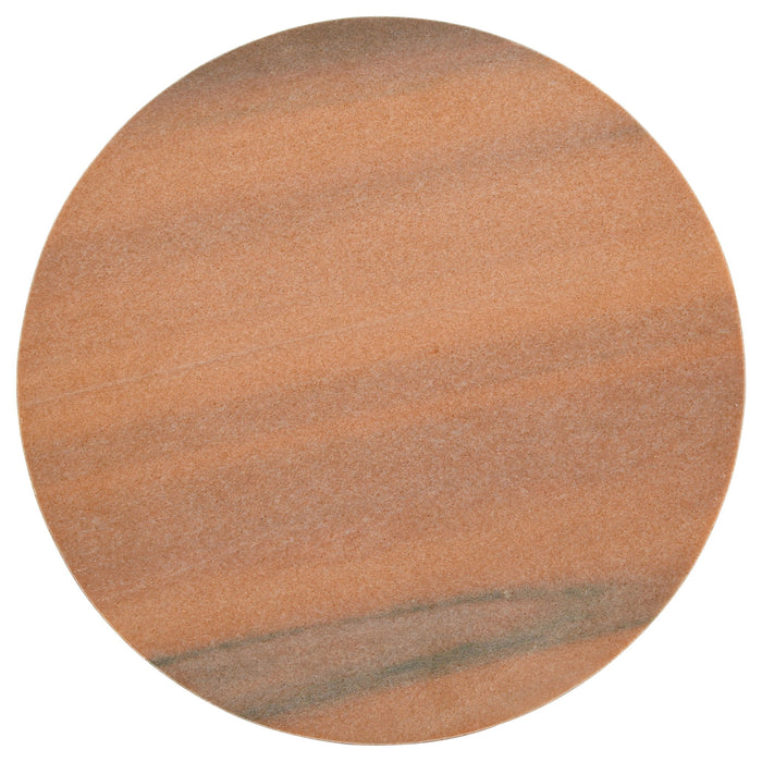 Emporia - Round Side Table - Peach