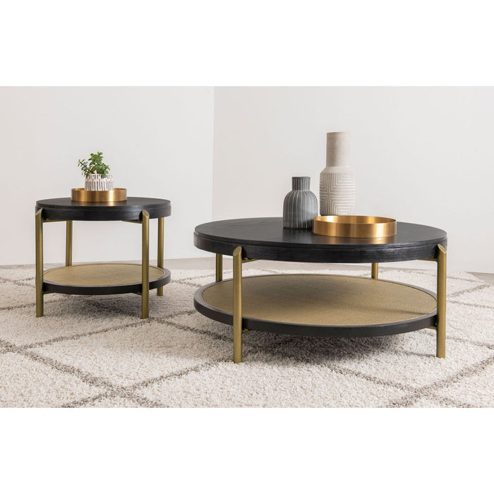 Benson - Round Coffee And End Table Set
