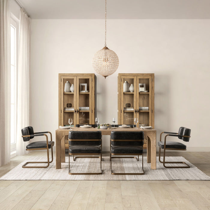 Crest - Dining Table - Warm Natural