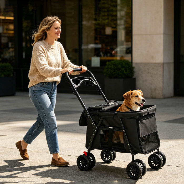 Pet Stroller For Small / Medium Pets