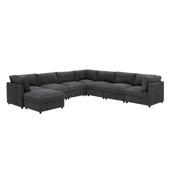Modern Reversible Modular Sectional