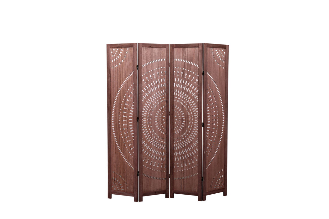 Panel Solid Wood Folding Room Divider