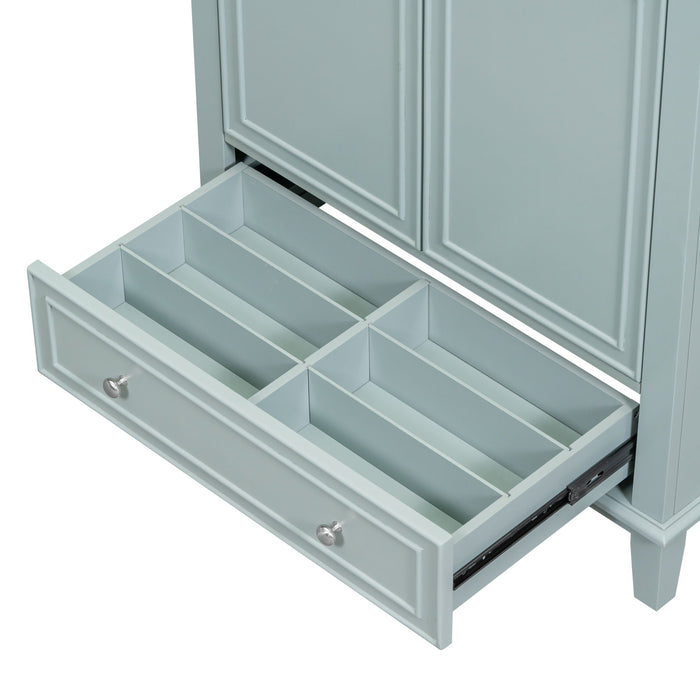 Modern Bathroom Vanity Base Only With Doors And Drawer