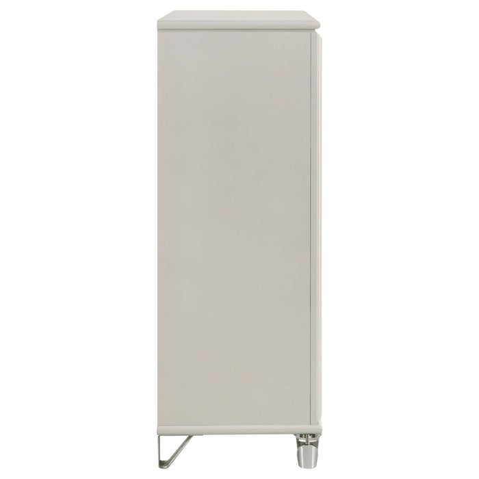 Gwendolyn - 5 Drawer Bedroom Chest Of Drawers - White