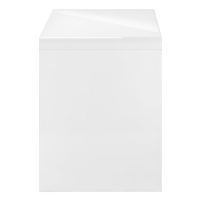 Computer Desk For Home Office, Storage Drawers, Contemporary & Modern - White