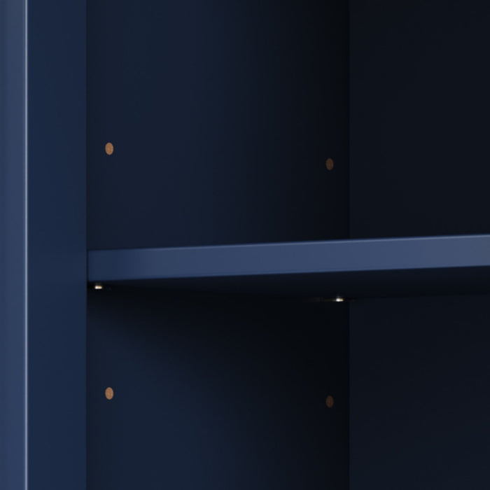 Tall Bathroom Storage Cabinet With Adjustable Shelves And 1 Drawer & Door