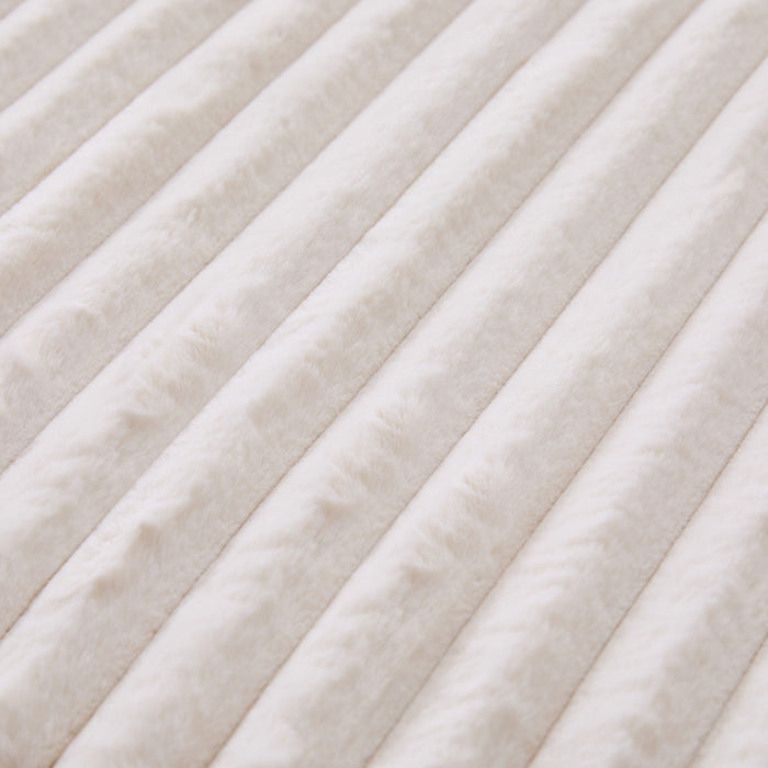 Upholstered Ottoman Coffee Table Foot Rest With Open Storage